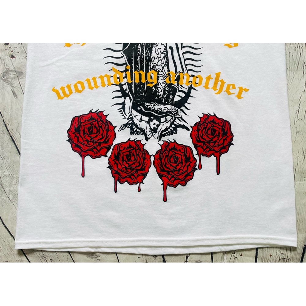 Virgin Mary Graphic Tee NWT! - Picture 8 of 13